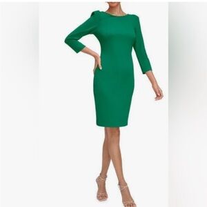 Elegant Green Women's Dress